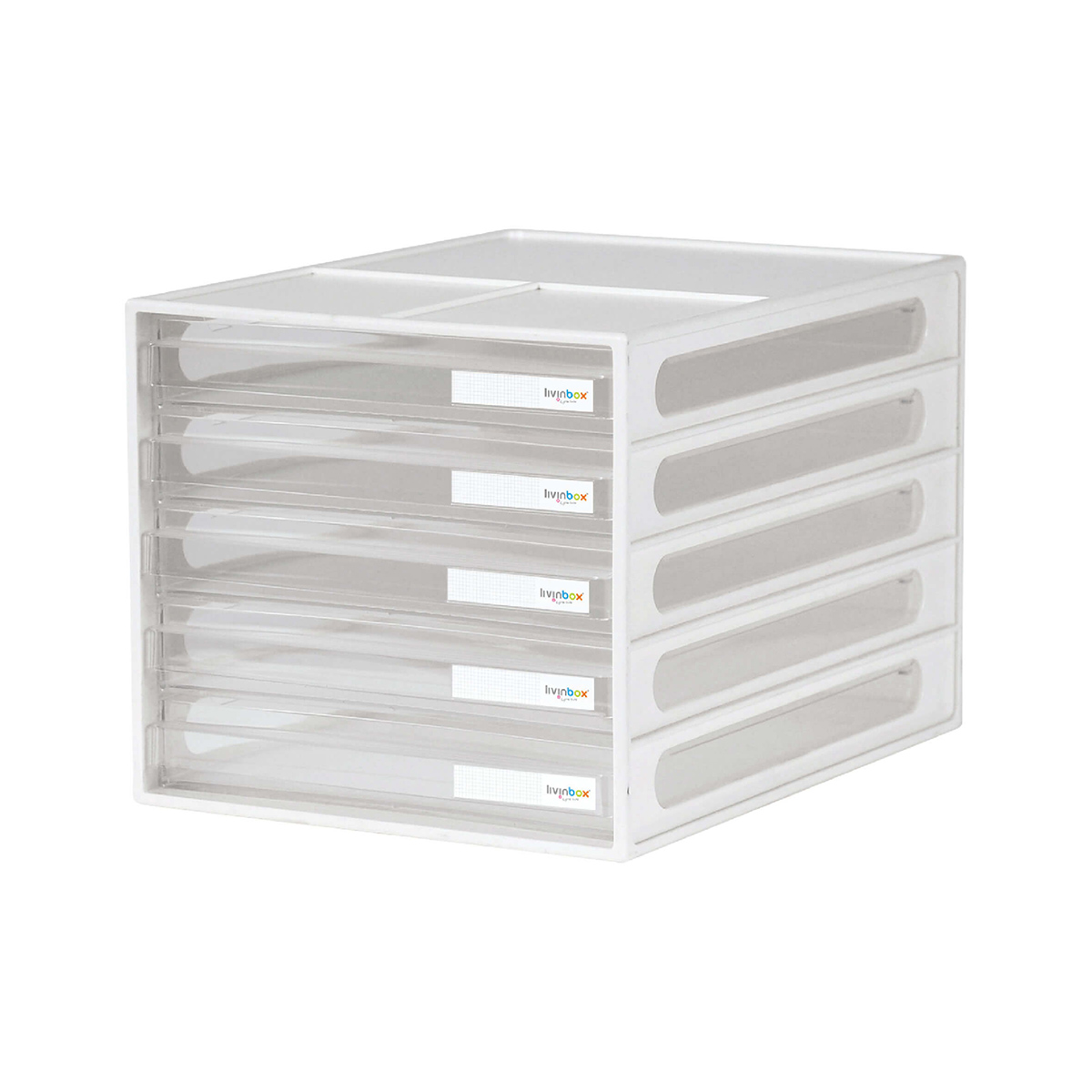 livinbox Desk storage organizer with 10 Drawers and
